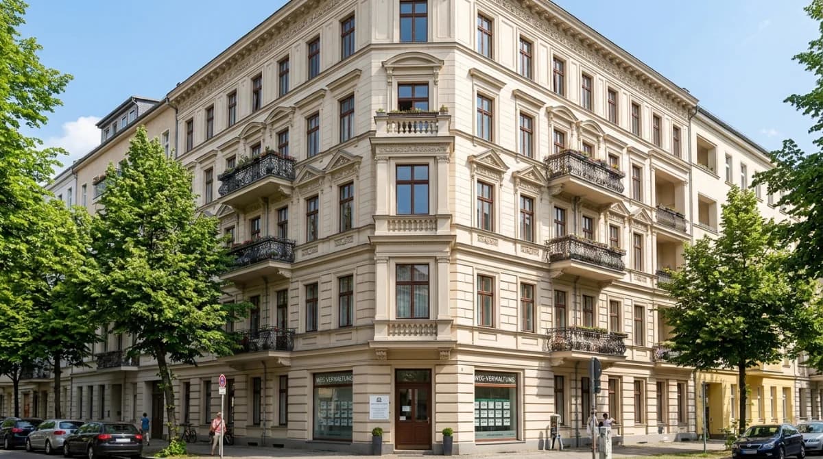 Mehrfamilienhaus mit Wohnanlage